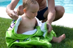 Agosto 2010: in piscina