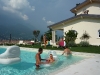 Agosto 2010: in piscina