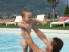 Agosto 2010: in piscina