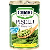 piselli in scatola