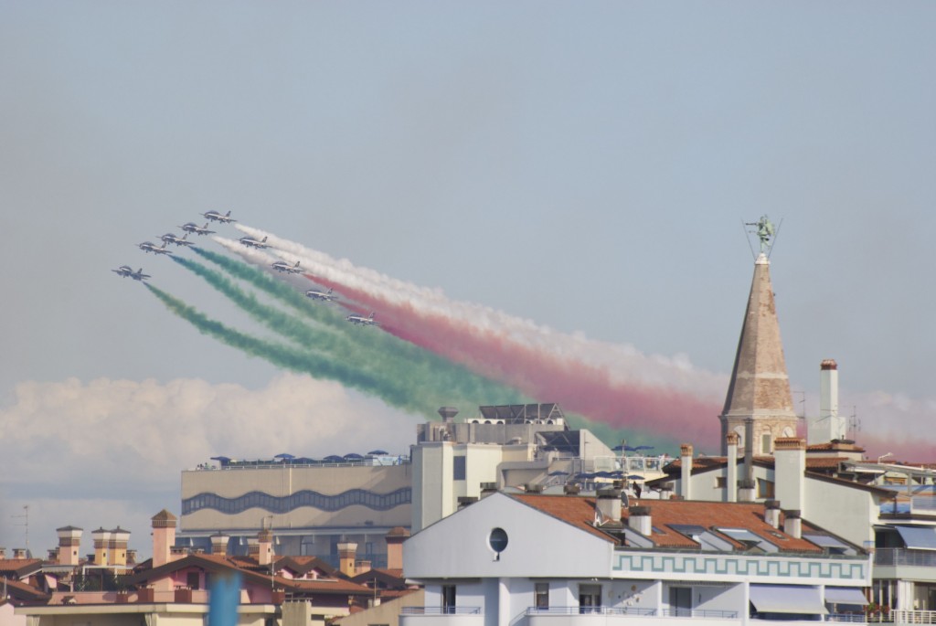 Frecce Tricolori a Grado