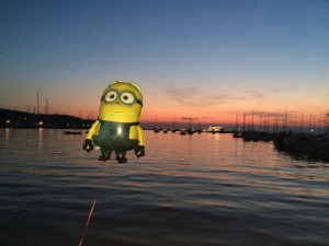 minion al tramonto